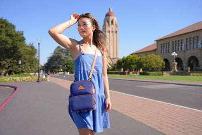 Introducing the Carmel Convertible Backpack in Navy