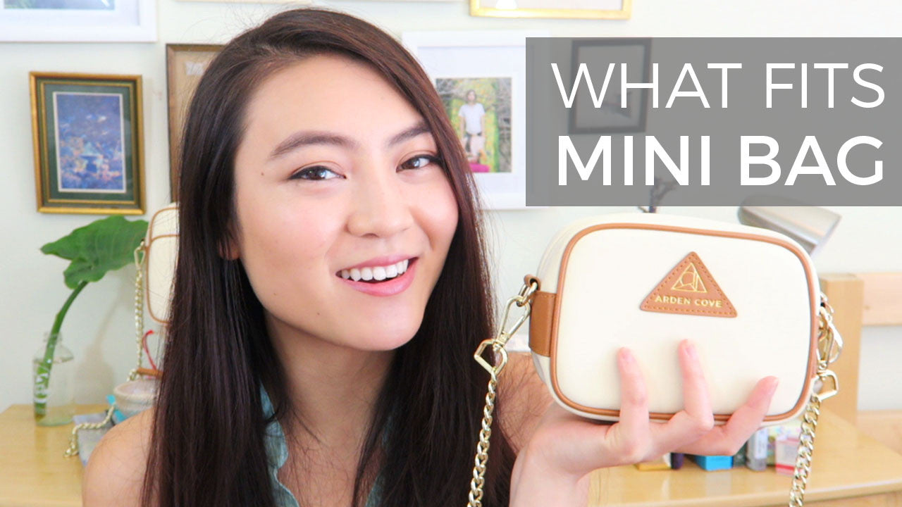 What's In My Bag? What fits in the Mini Anti-Theft Waterproof Crossbody