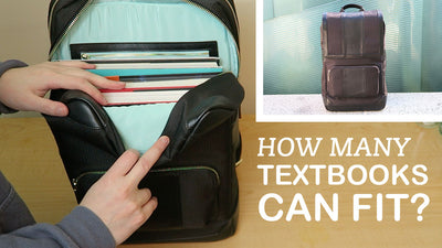 How Many Textbooks Can Fit in the Daily Laptop Backpack?