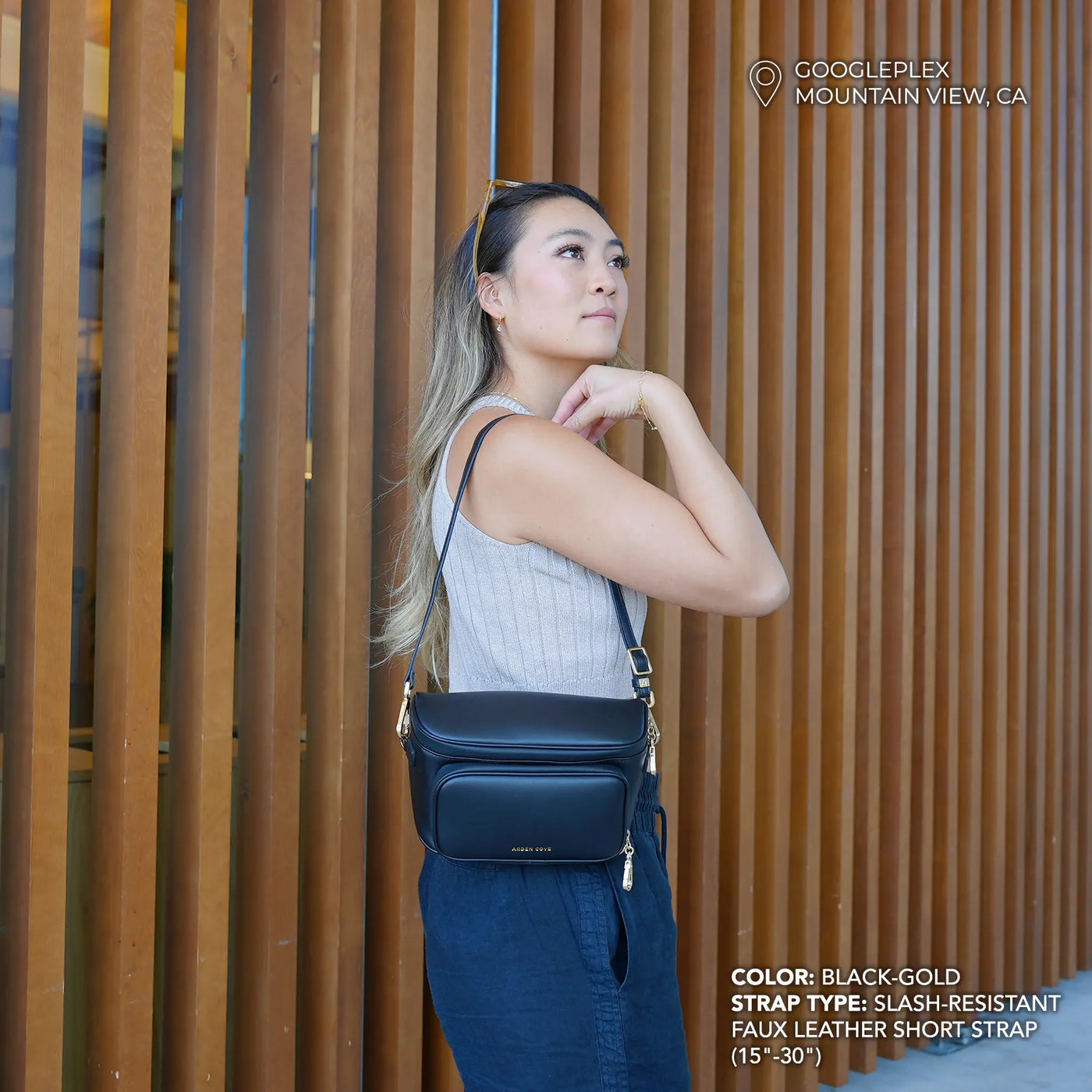 Bum Bag with Locking Clasps Strap