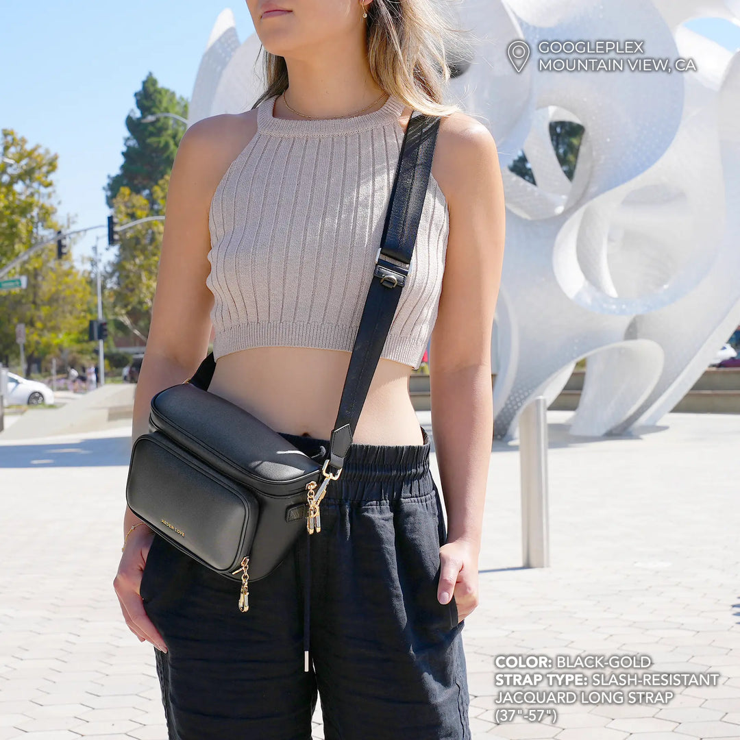 Safe Anti-theft Water-resistant Travel Bum Bag