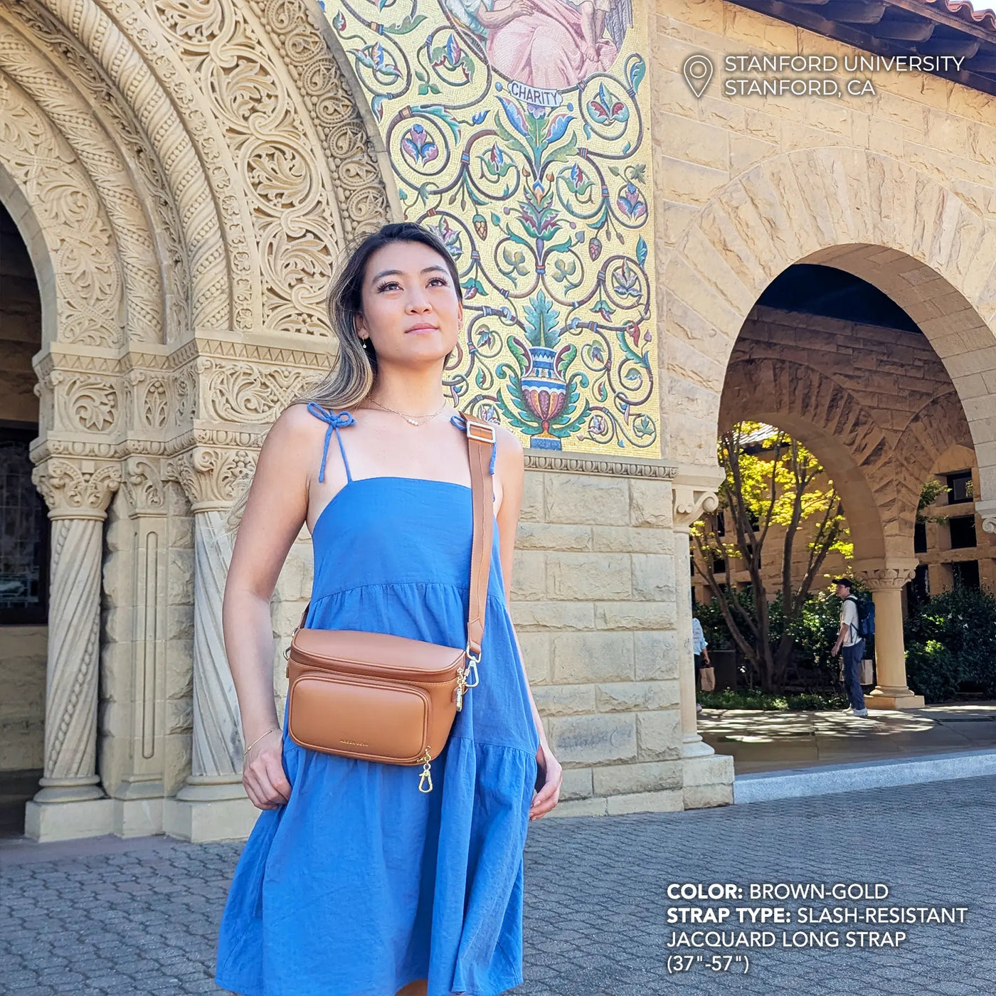 Bum Bag with Locking Clasps Strap