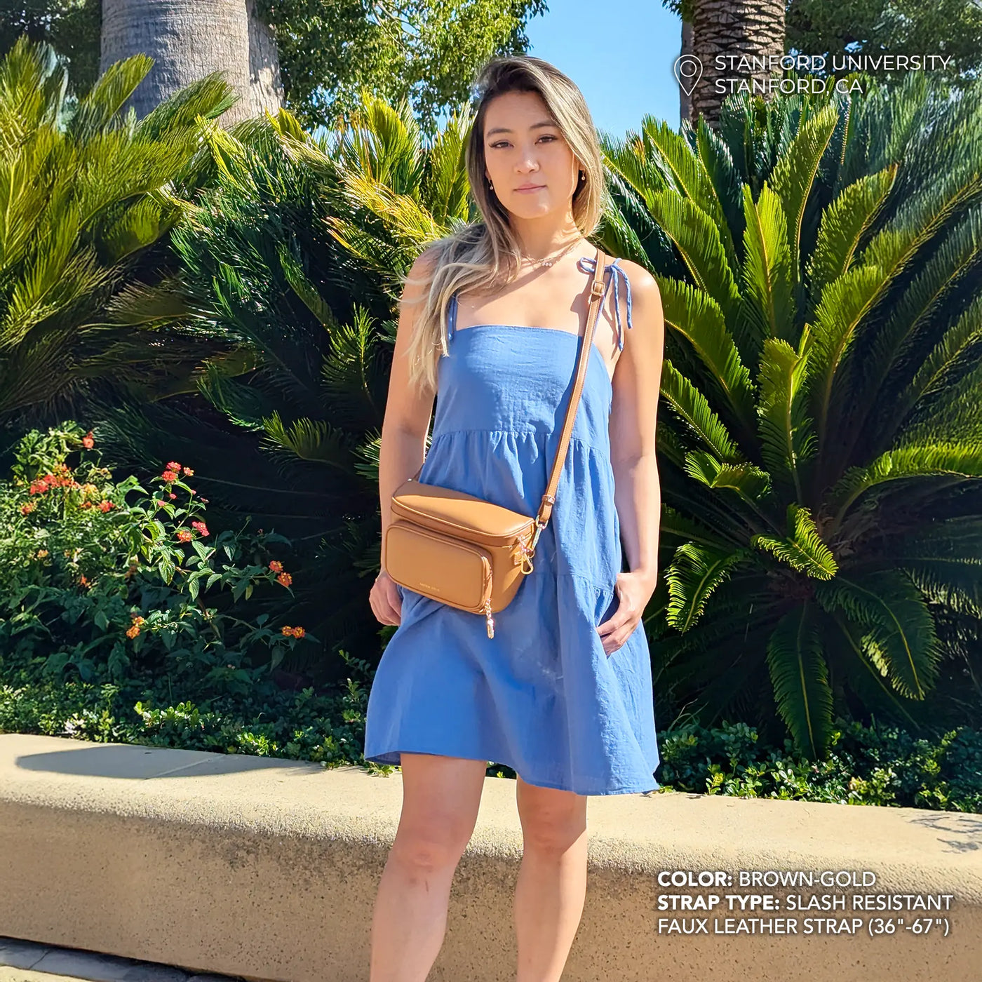 Bum Bag with Locking Clasps Strap