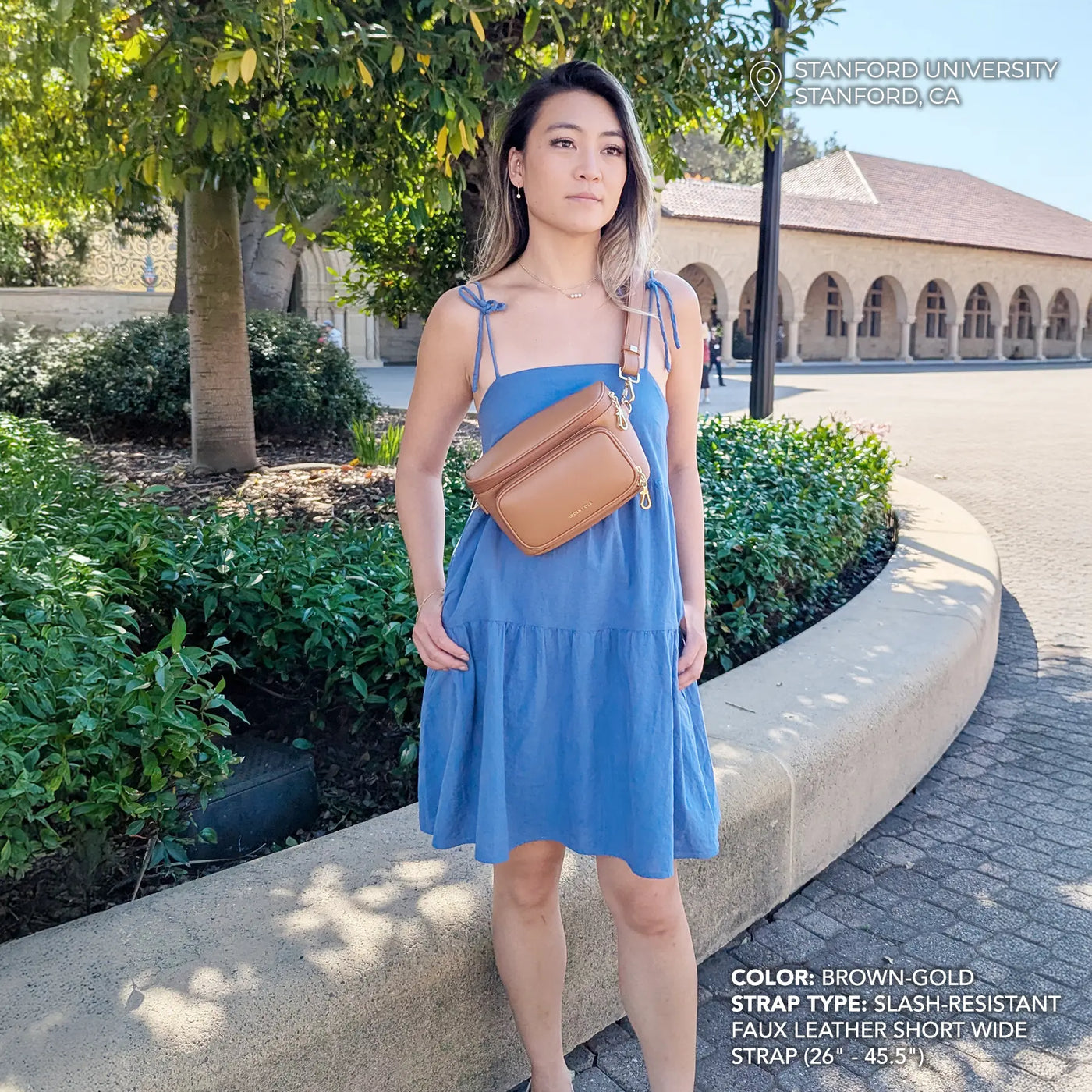 Bum Bag with Locking Clasps Strap