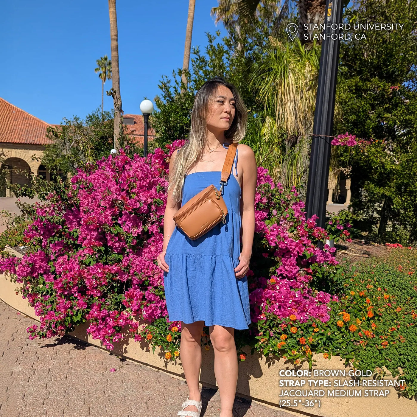 Bum Bag with Locking Clasps Strap