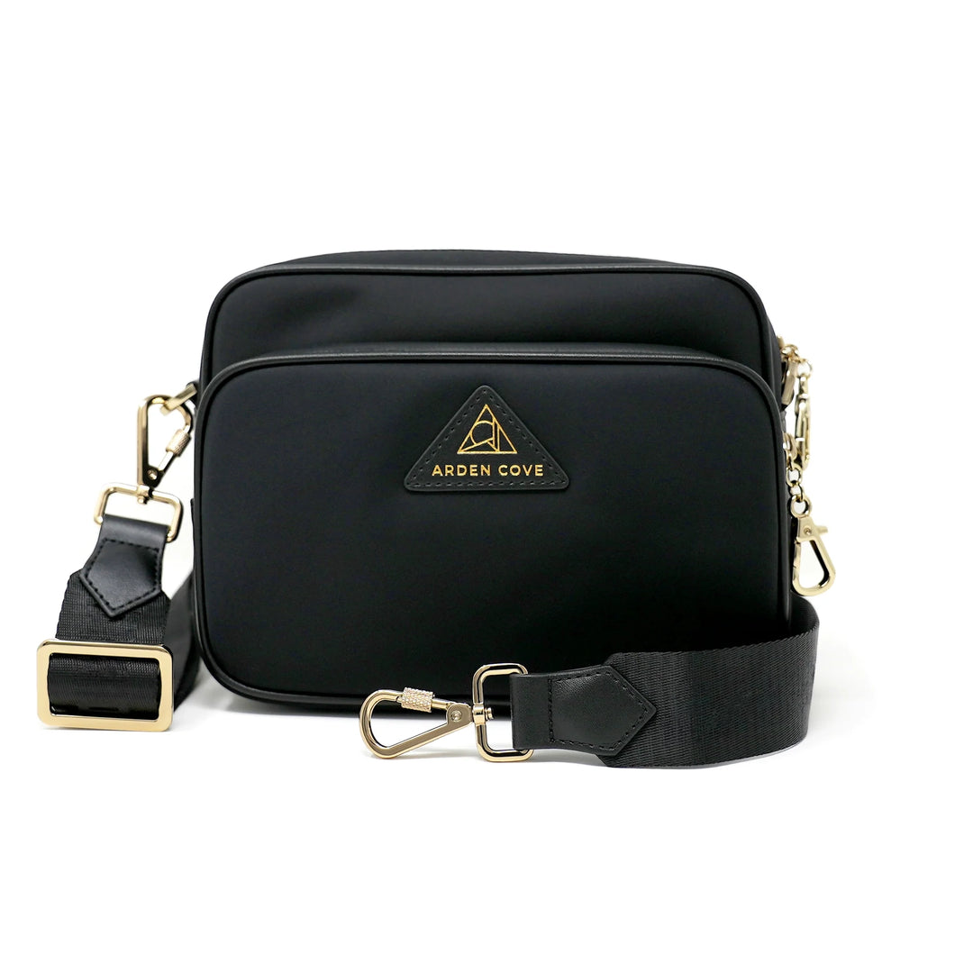 Crissy Nylon Crossbody Bag with Detachable Straps | Arden Cove