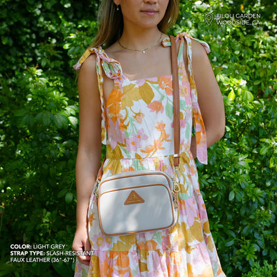 Crissy Full Crossbody with Locking Clasps Strap