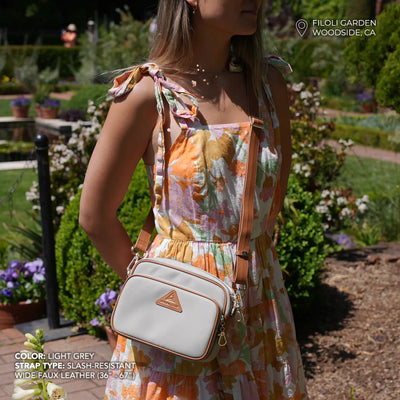 Crissy Full Crossbody with Locking Clasps Strap