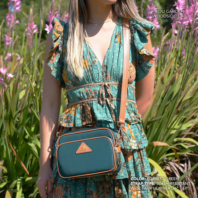 Crissy Full Crossbody with Locking Clasps Strap