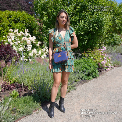 Crissy Full Crossbody with Locking Clasps Strap