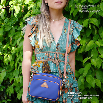 Crissy Full Crossbody with Locking Clasps Strap