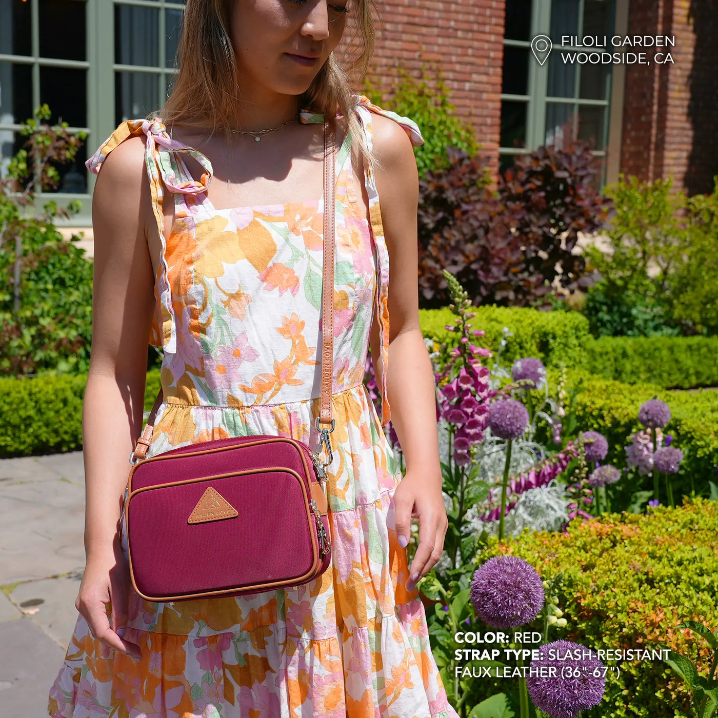 Crissy Full Crossbody with Locking Clasps Strap