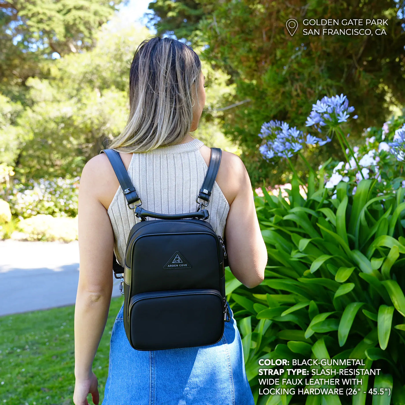 Carmel Convertible Backpack and Crossbody