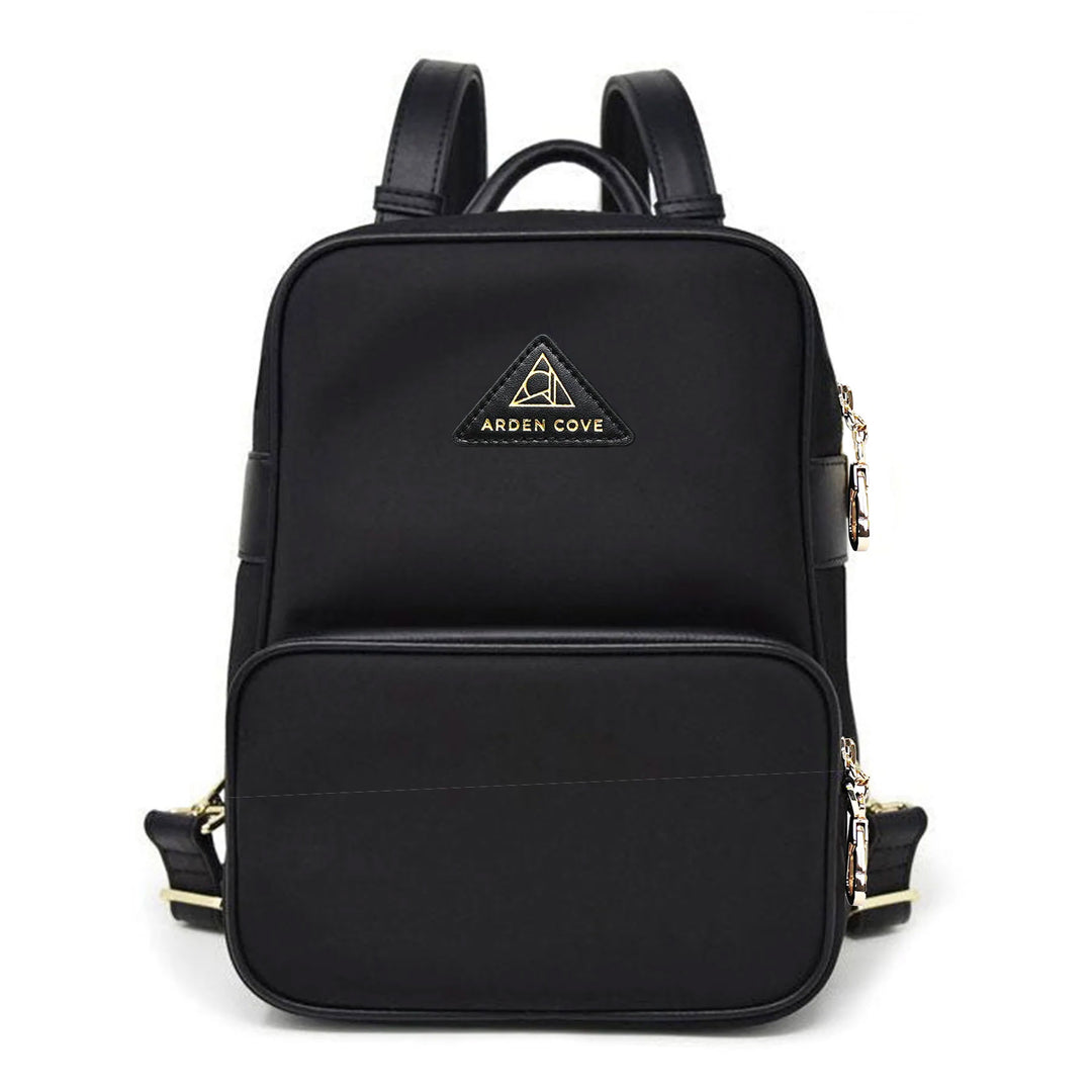 Anti-Theft Waterproof Carmel Convertible Backpack & Crossbody