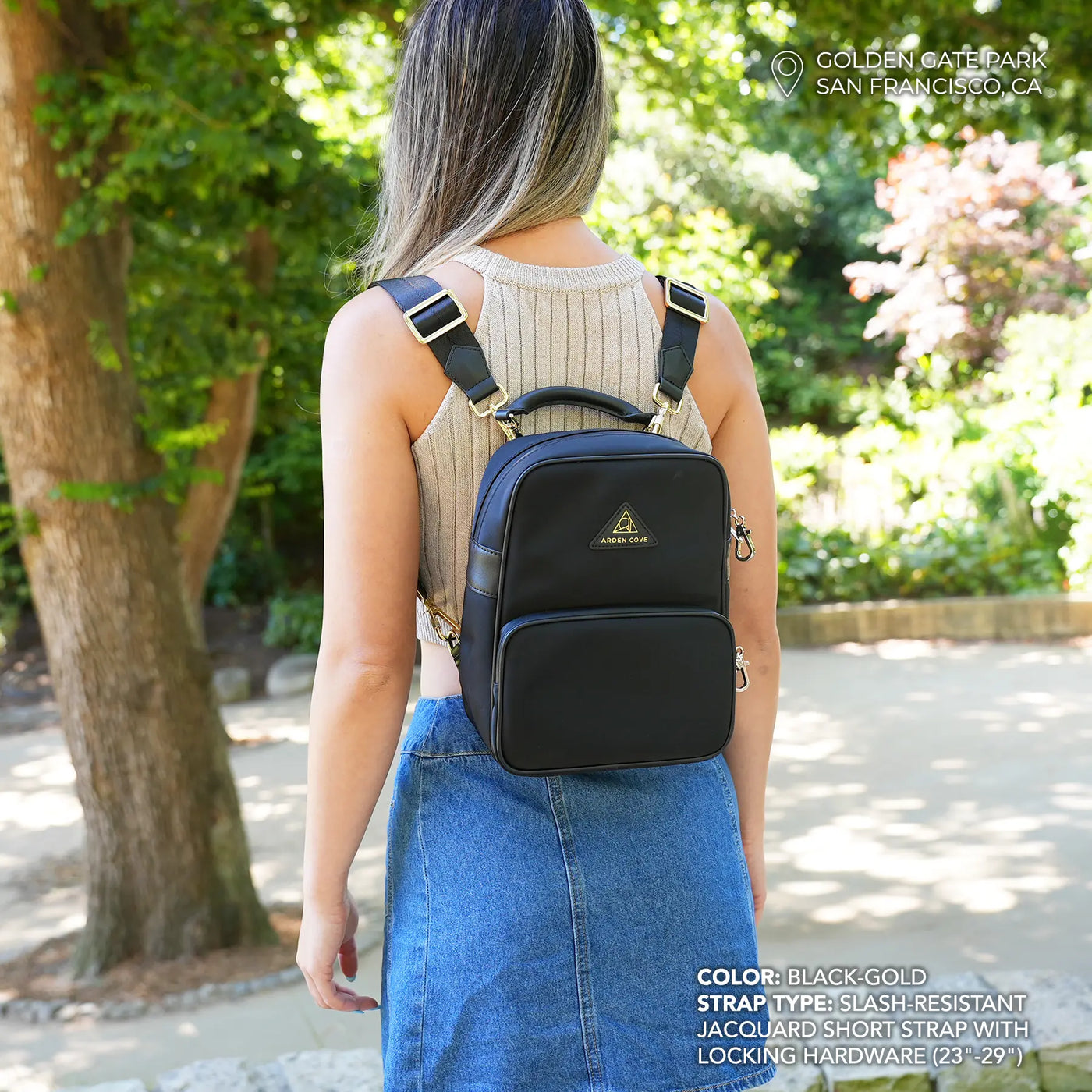 Carmel Convertible Backpack and Crossbody