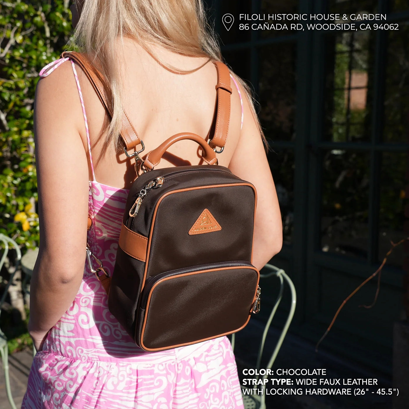 Carmel Convertible Backpack and Crossbody