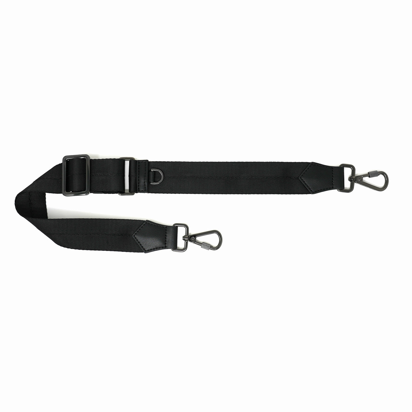 Slash Resistant Jacquard Strap in Black Gunmetal