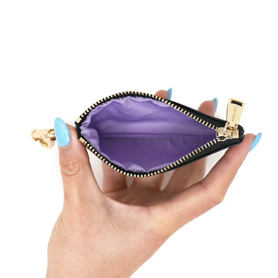 Noe Zippered RFID Blocking Card Pouch