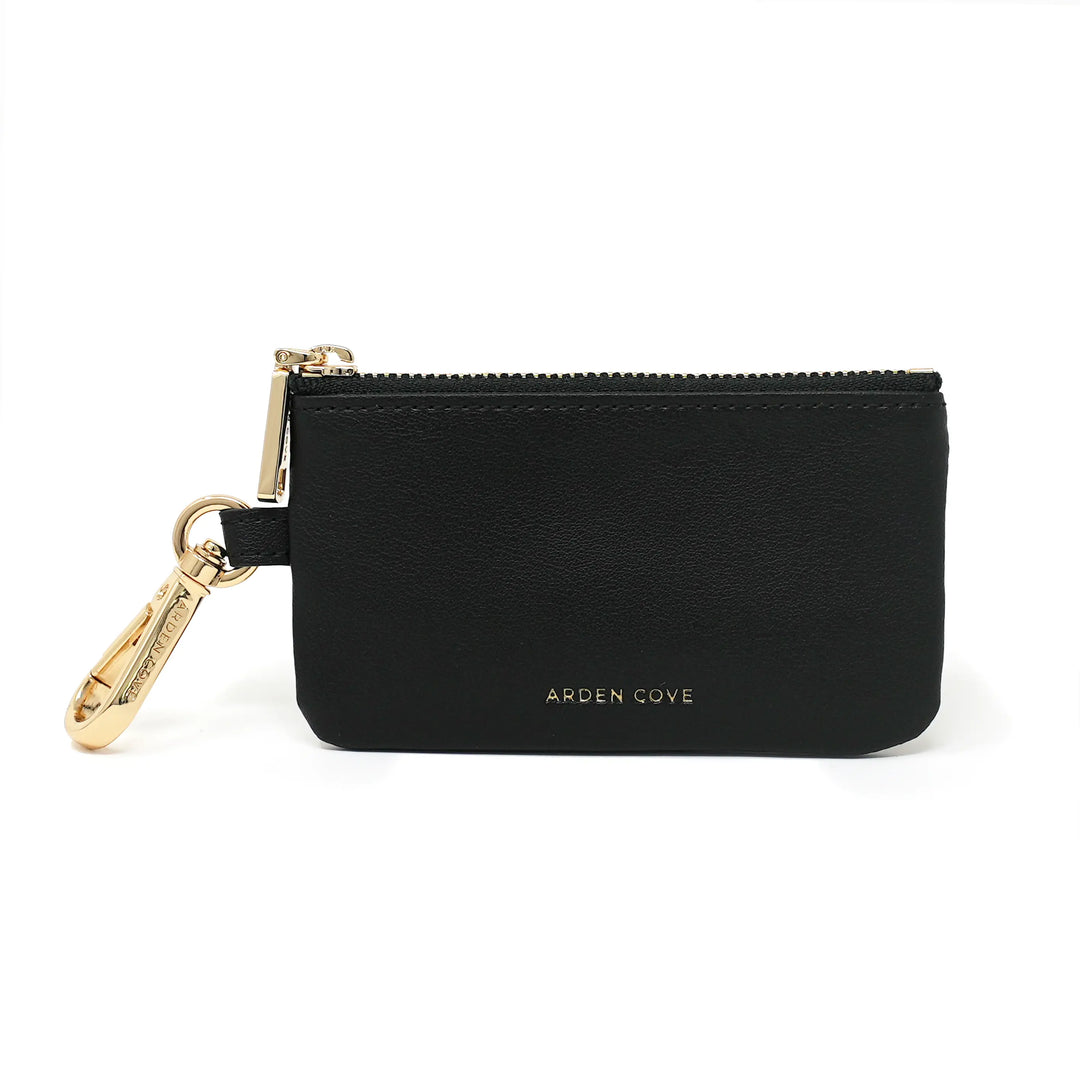 Noe Zippered RFID Blocking Card Pouch - Minimalist Card Holder Noe Zippered RFID Blocking Card Pouch - Minimalist Card Holder