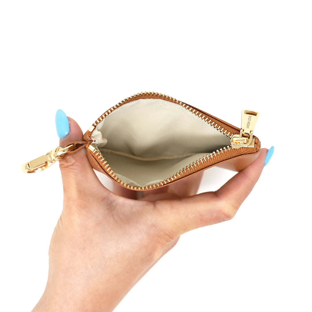 Noe Zippered RFID Blocking Card Pouch - Minimalist Card Holder