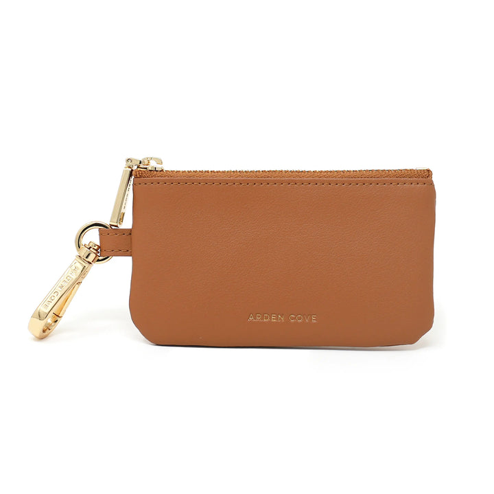 Noe Zippered RFID Blocking Card Pouch - Minimalist Card Holder