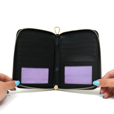 Savona Zippered RFID Blocking Passport Wallet