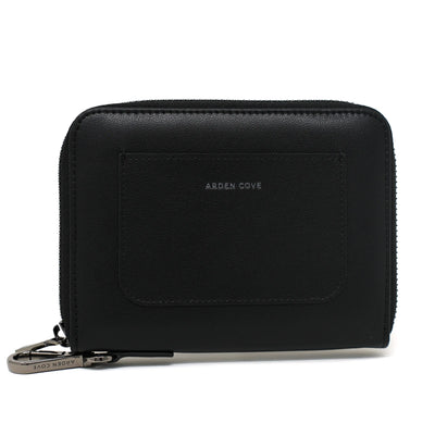 Savona Zippered RFID Blocking Passport Wallet