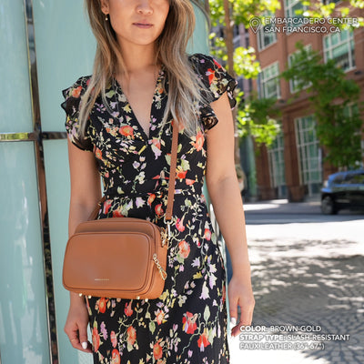 Verona Crossbody With Slash-Resistant Locking Clasp Straps