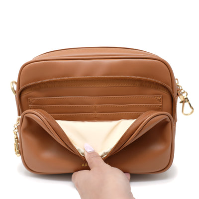 Verona Crossbody With Slash-Resistant Locking Clasp Straps