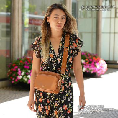 Verona Crossbody With Slash-Resistant Locking Clasp Straps
