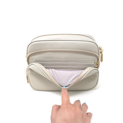 Verona Crossbody With Slash-Resistant Locking Clasp Straps