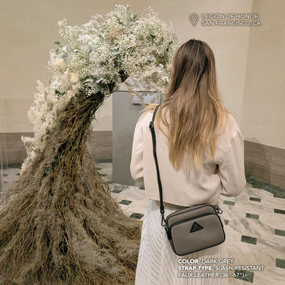 Crissy Full Crossbody with Locking Clasps Strap