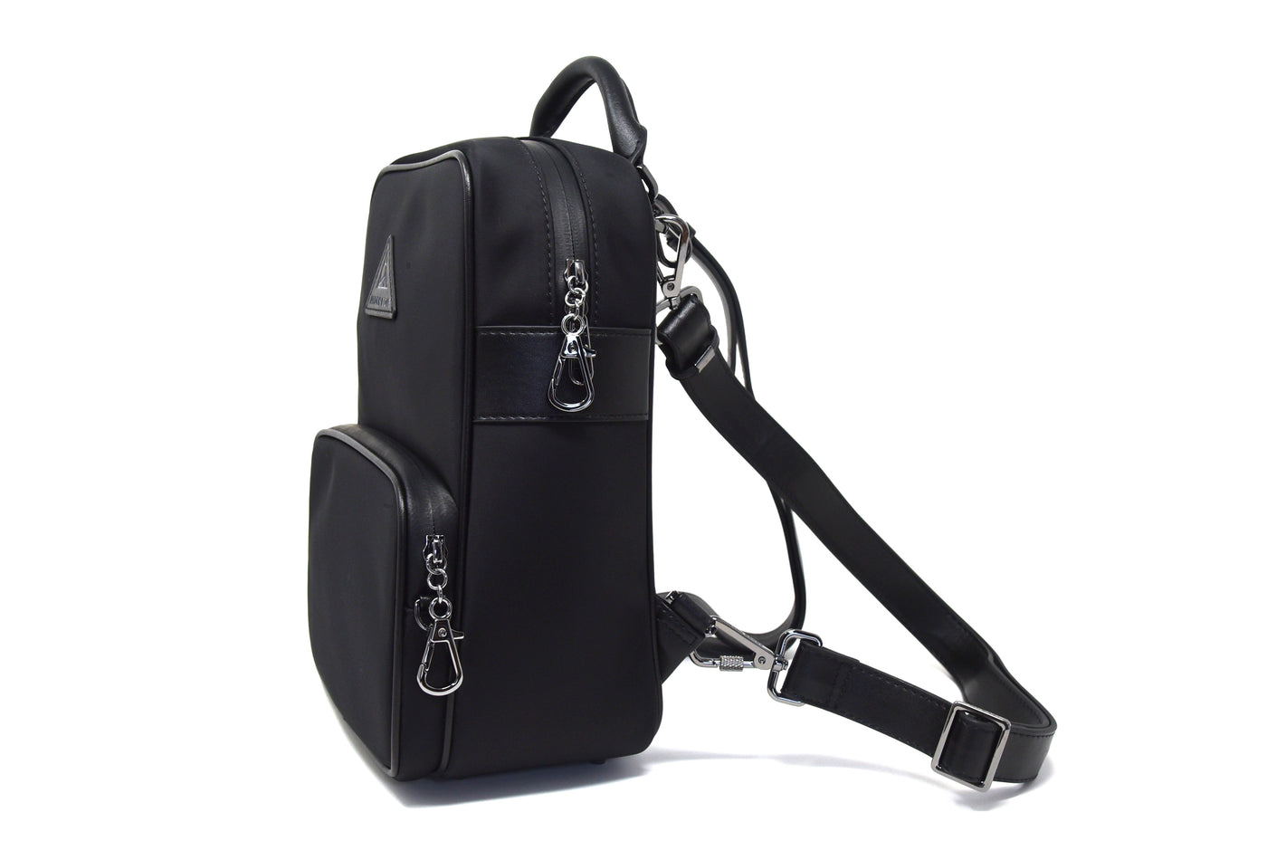 Nylon Convertible Backpack in BEIGE OR KHAKI