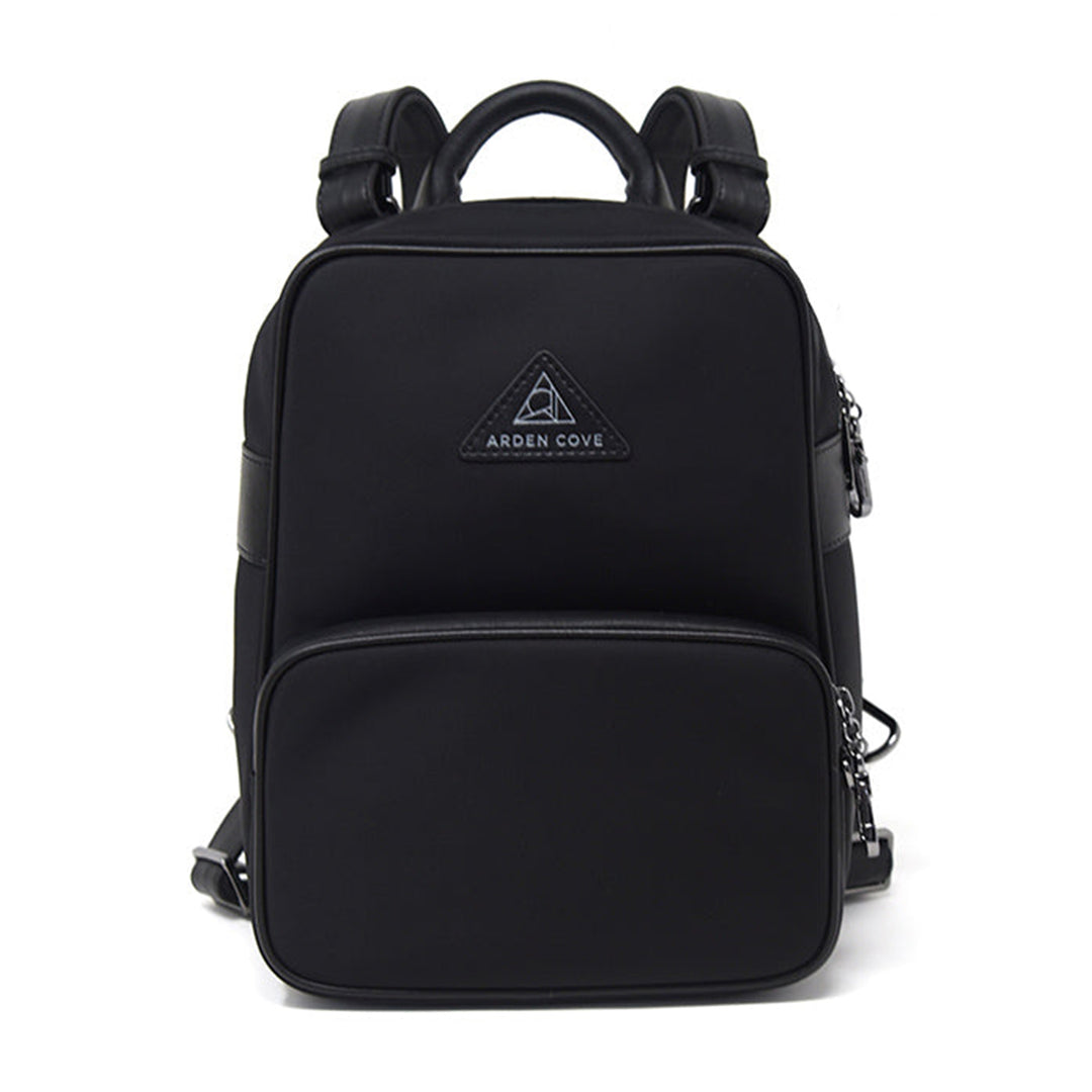 convertible mini bag backpack Anti-Theft Waterproof Carmel Convertible Backpack & Crossbody Chocolate / Slash-resistant Jacquard Short Strap with Locking Hardware (23"-29")