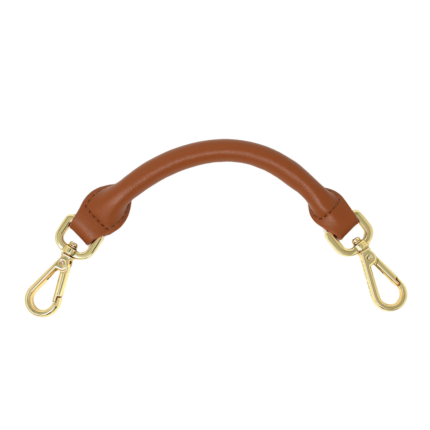 Top Handle Brown Gold Front View
